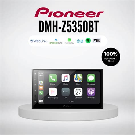 Jual Head Unit Double Din Pioneer DMH Z5350BT Shopee Indonesia