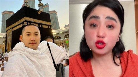 Dewi Perssik Bereaksi Dituding Cemburu Angga Wijaya Umrah Bareng