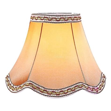 Eastlion En Tissu Abat Jour Pour Lampe De Table Chevet E27 Champagne