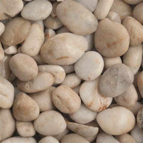 20 40mm White Pebbles In Bulk Bags Approx 875kg Ask For A Sample As