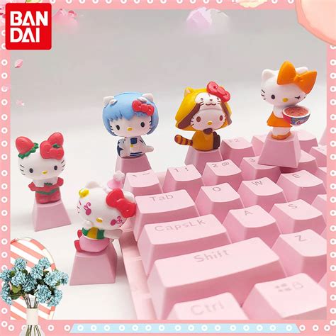 Keyboard Keycaps Hello Kitty Kawaii Hello Kitty Keyboard Animation