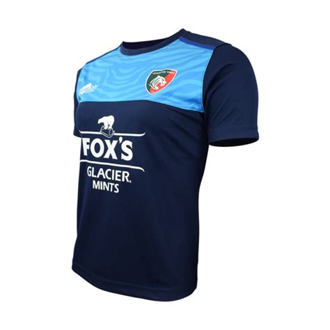 Official Leicester Tigers Club Shop 2021 Training T Shirt Ladies