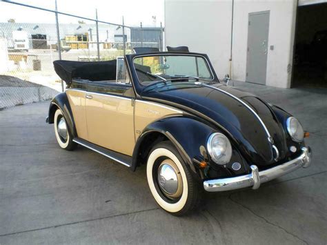 1956 Volkswagen Beetle Convertible Front 34 112955