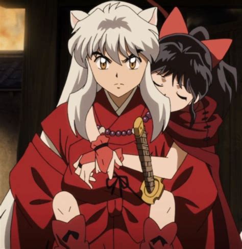 Pin Em Inuyasha And His Daughter Moroha Anime