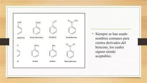 Hidrocarburos aromáticos y derivados del benceno PPT