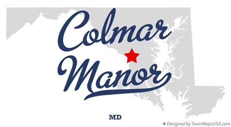 Map of Colmar Manor, MD, Maryland