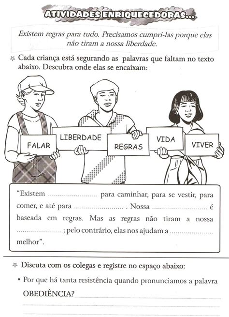 Atividades Sobre Valores E Virtudes Na Educação Infantil Free D2B