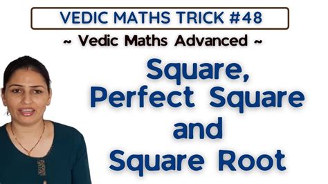 Square Square Roots Perfect Non Perfect Square Find Square Root