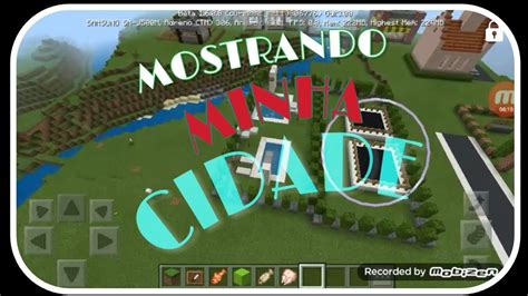 Mostrando Minha Cidade No Minecraft Youtube