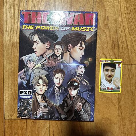 Exo Th Repackage Album The War The Power Of Depop