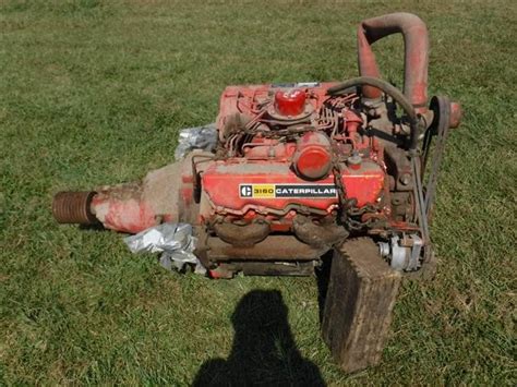 Caterpillar 3160 Diesel V 8 Engine W Twin Disc Drive Bigiron Auctions