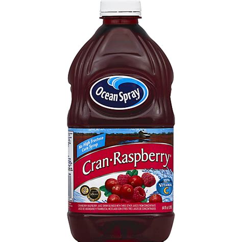 Ocean Spray Cran Raspberry Juice Drink 64 Fl Oz Bottle Shop