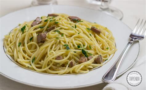 Spaghetti Alla Carbonara Di Tonno Ricetta Tapenda It