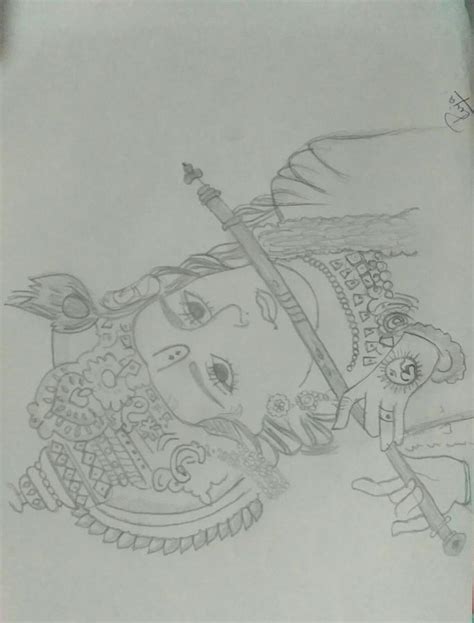 Pencil Drawing Of Lord Krishna | ubicaciondepersonas.cdmx.gob.mx