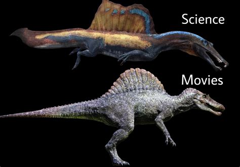 Jurassic Park Spinosaurus Vs Real Spinosaurus Jurassic Park Know Your Meme