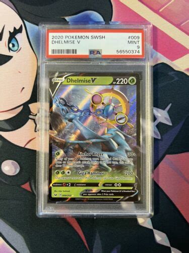 Pok Mon Tcg Dhelmise V Shining Fates Holo Ultra Rare For Sale