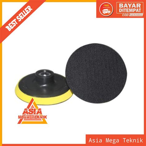 Jual Bantalan Amplas Tempel Gurinda Tatakan Amplas Velcro Pad