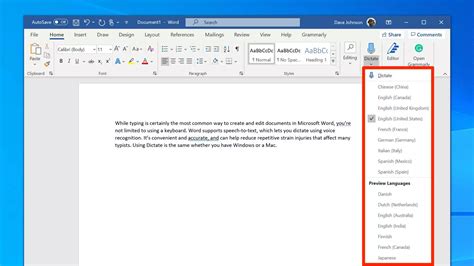 How To Use Speech To Text On Microsoft Word To Write And Edit With Your