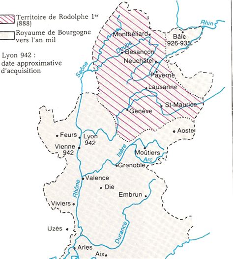 Passy Pendant Le 2e Royaume De Bourgogne Des Rodolphiens 888 1032