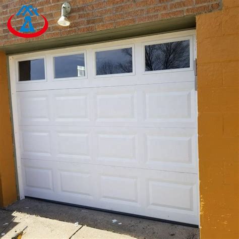 Affordable Price Aluminum Single Panel Custom Color Garage Door From China Zhongtai