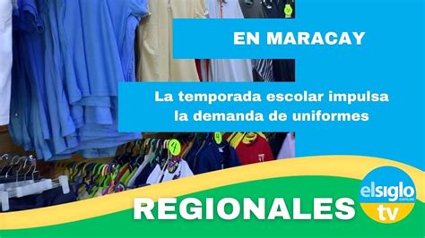 La Temporada Escolar Impulsa La Demanda De Uniformes En Maracay YouTube