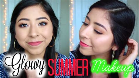 Simple And Glowy Summer Makeup Tutorial Youtube