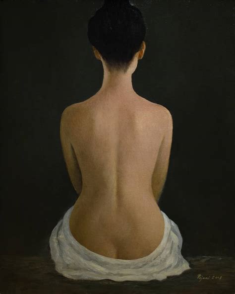 Nude Woman Back Painting By Ilir Pojani Saatchi Art