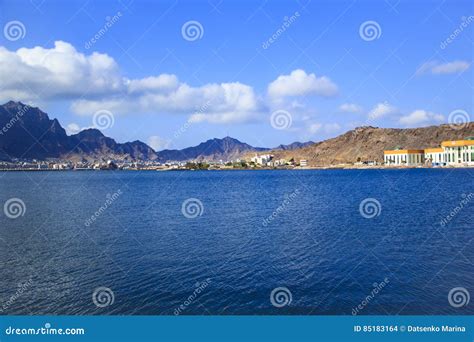 View Of The Coastal Part Of The City Of Aden Yemen Stock Photo Image