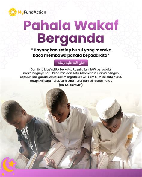 Wakaf Al Quran MyFundAction