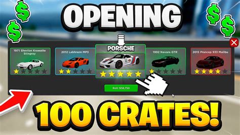 I Opened Loot Crates In Roblox Driving Empire Youtube