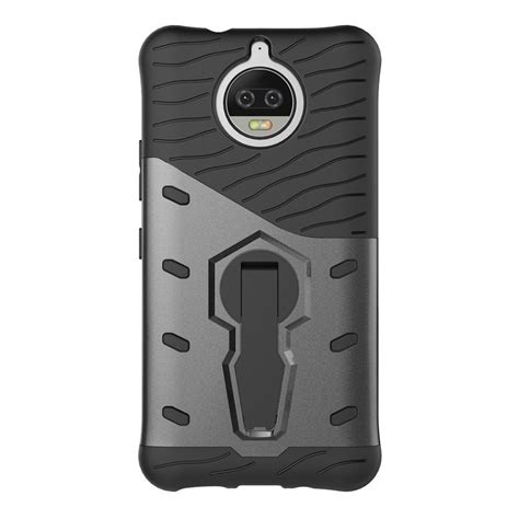 Slim Shield Shockproof Case For Motorola Moto G S Plus Grey