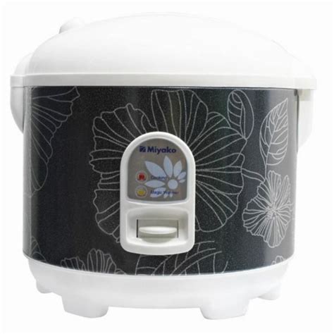 Jual Rice Cooker Miyako Liter Mcm Black Flower Shopee Indonesia