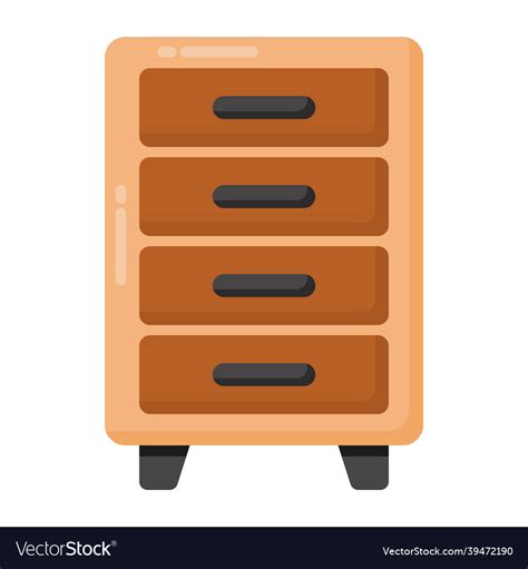 Filing Cabinets Royalty Free Vector Image Vectorstock