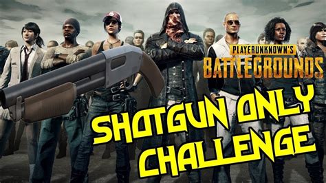 Shotgun Only Challenge Pubg Mobile Youtube