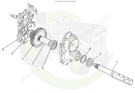 Pieces Microtracteurs Vue Clat E Pi Ces Pour Kubota B Section