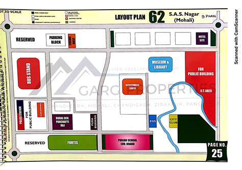 Mohali Map – Garg Properties