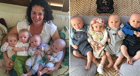 Parents Defied The Odds By Giving Birth To Beautiful Quadruplets That ...