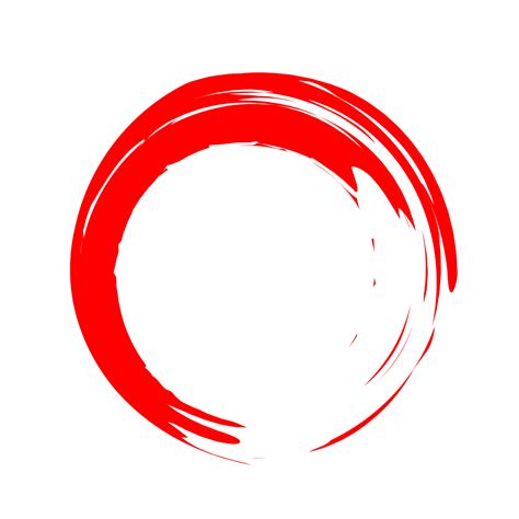 Red Circle Brush Png 21611855 PNG