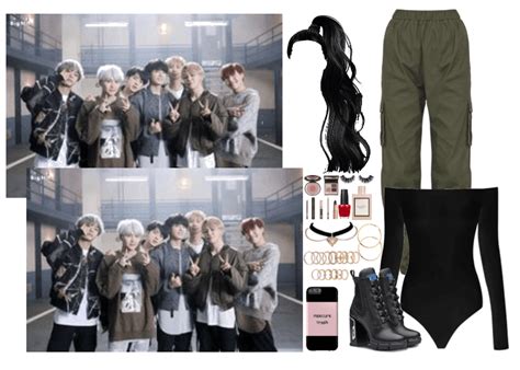 The 8th Member Mic Drop Outfit2 Outfit Shoplook Korean Girl