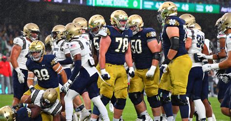 Notre Dame Football Spring Ball Position Preview Offensive Line