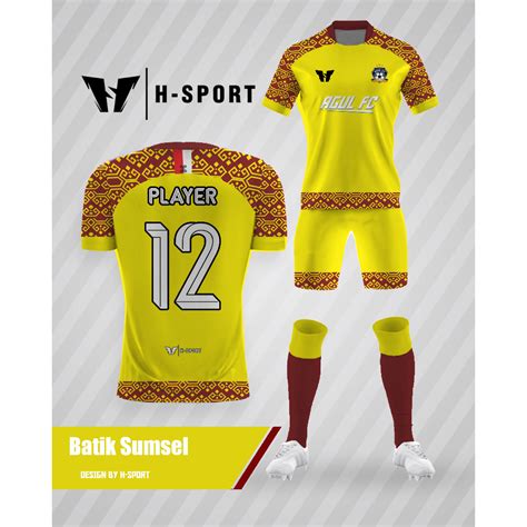 Jual Hsport Sublim Jersey Full Printing Custom Free Desain Nama Dan