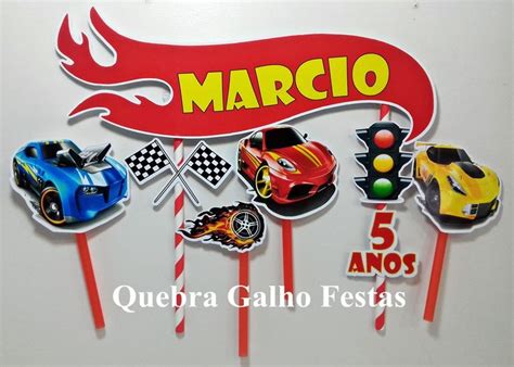Topper De Bolo Hot Wheels Fa Hot Wheels Cake Hot Wheels Festa Monster Truck Cake