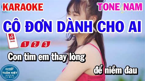 Karaoke C N D Nh Cho Ai Tone Nam Nh C S Ng Rumba Lee Ken X Nal