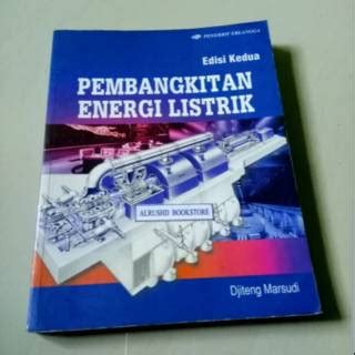 Jual Buku Original Pembangkitan Energi Listrik Djiteng Marsudi