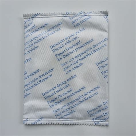 Tyvek Non Woven Double Package Super Dry Efficient Cacl2 Desiccant For