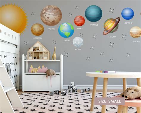 Solar System Wall Sticker Decorations