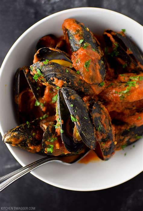 Mussels In Red Sauce Recipe Recipe Seafood Stew Recipes Mussels