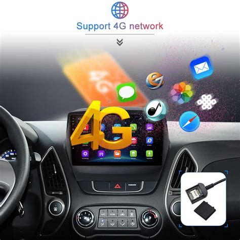 Radio GPS DVD Android Hyundai IX35 Tucson 9 HD Carplay Mirrorlink