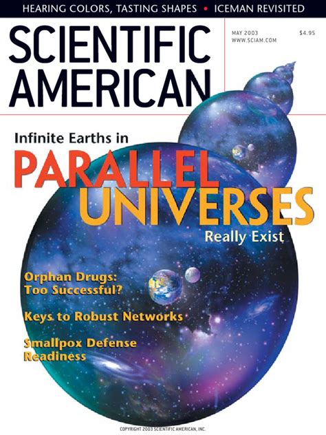 Scientific American Synesthesia Infinite Earths In Parallel Universes