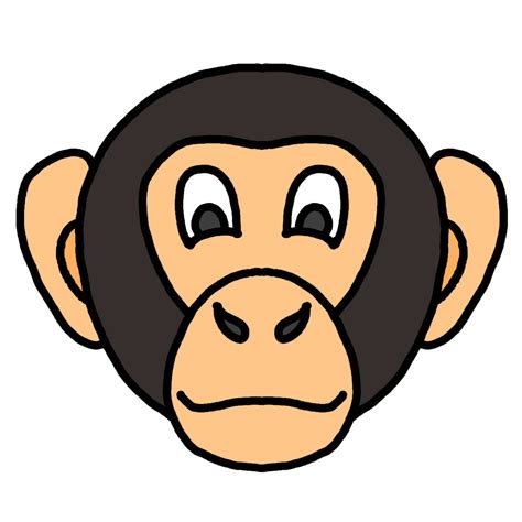 clip art monkey face - Clip Art Library - Clip Art Library